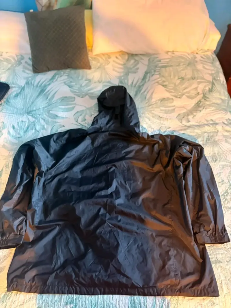 Chaqueta impermeable Columbia negra - 2