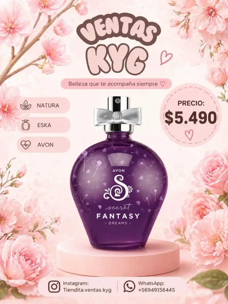 Perfume Avon Secret Fantasy Dreams 50ml