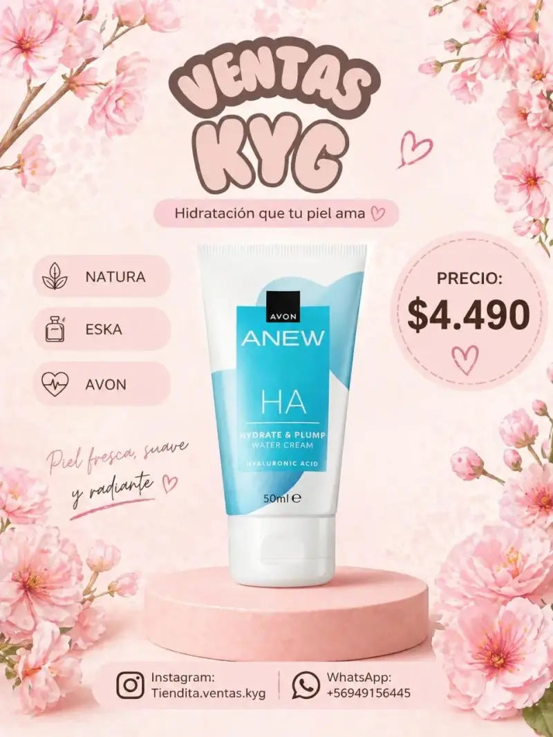 Crema hidratante Avon Anew HA 50ml