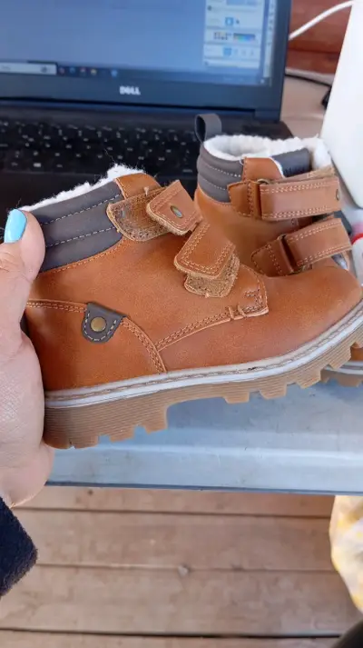 Botines de cuero Chess Kids talla 24 - miniatura 3