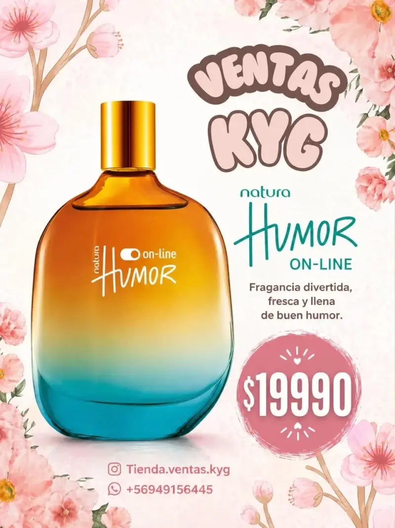 Perfume Natura Humor On-line 75ml
