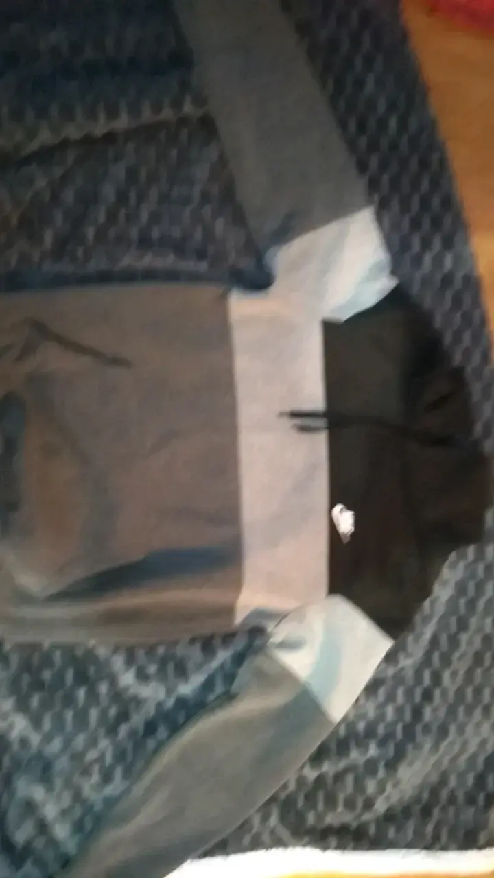 Polerón deportivo gris con capucha - 1