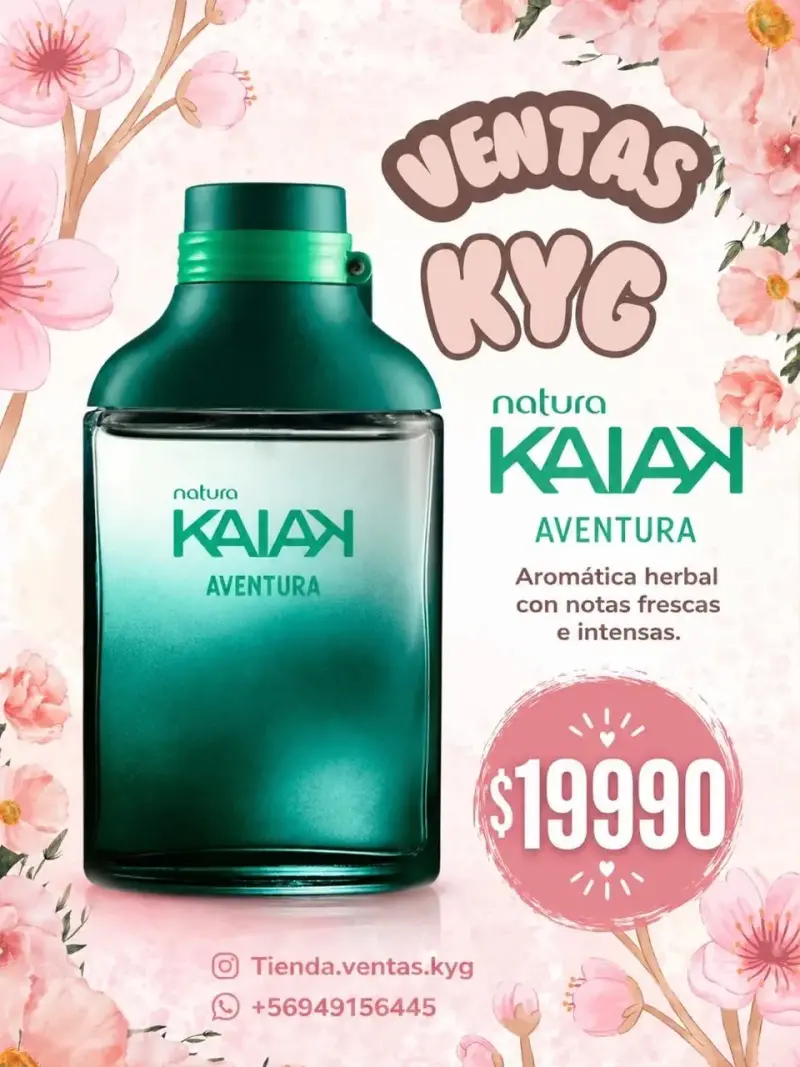 Perfume Natura Kaiak Aventura 100ml