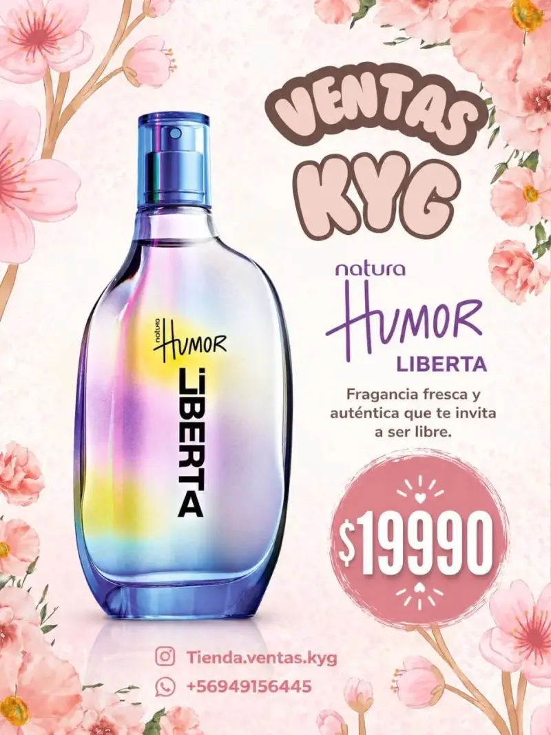 Perfume Natura Humor Liberta 75ml