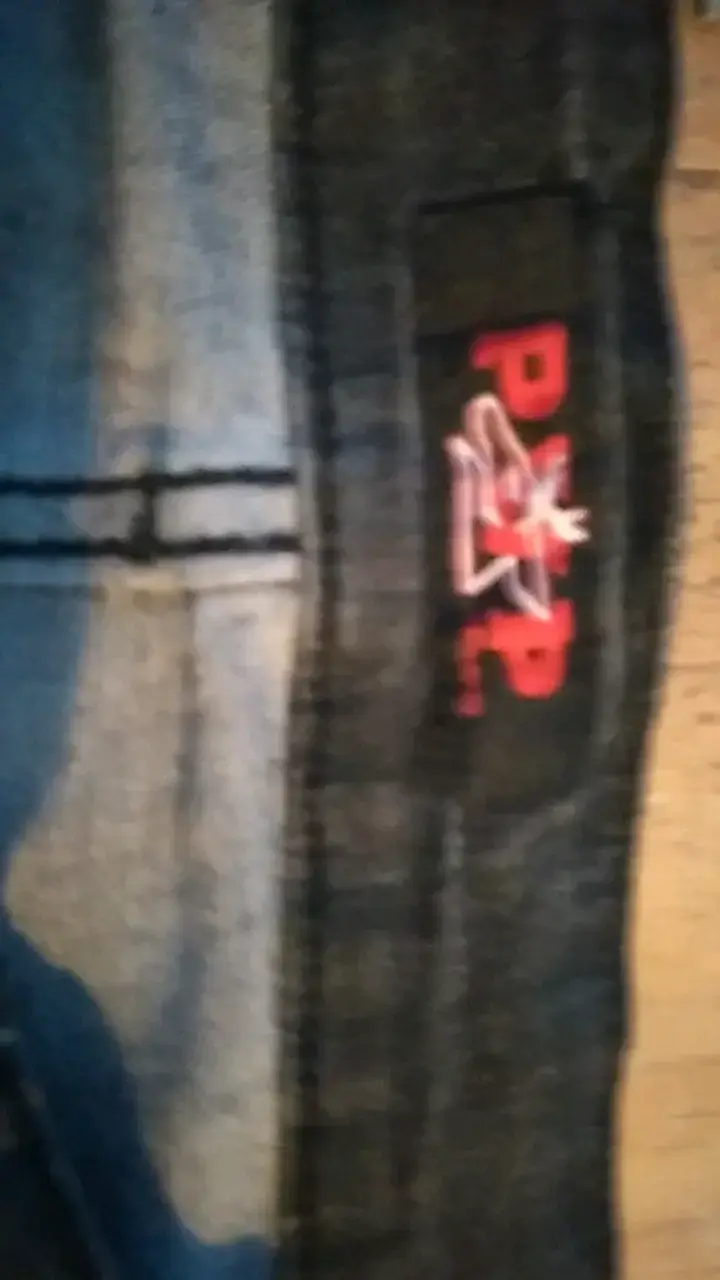 Jeans desgastados de mezclilla negra - 2