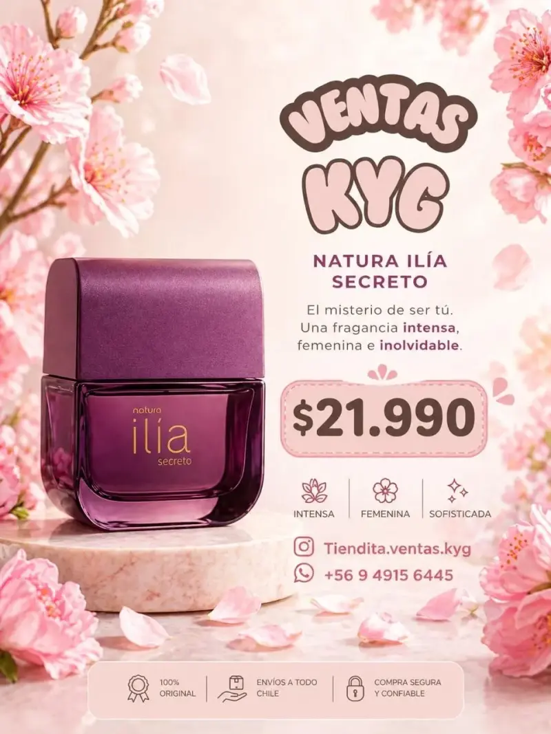 Perfume Natura Ilía Secreto 50 ml