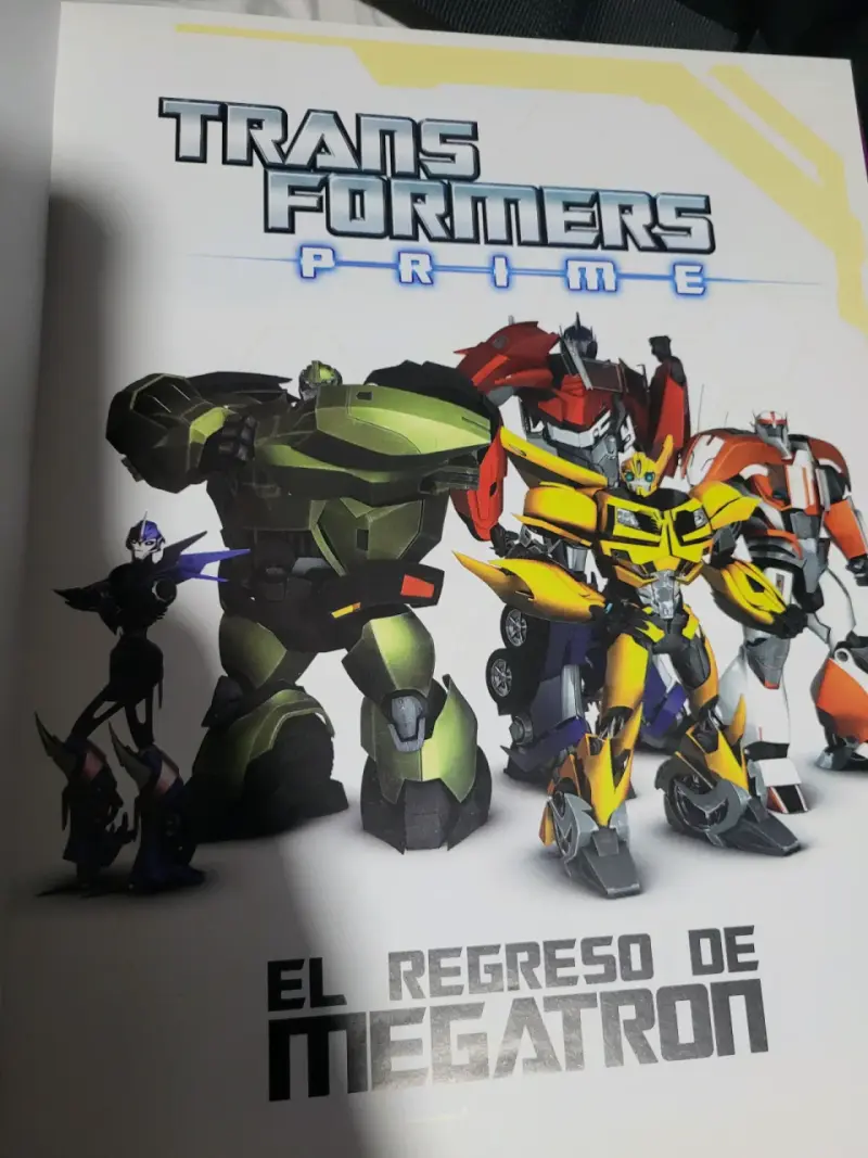 Libros de la seria "Transformers Prime" - 6