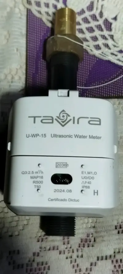 Medidor de agua ultrasónico Tavira U-WP-15 - miniatura 1