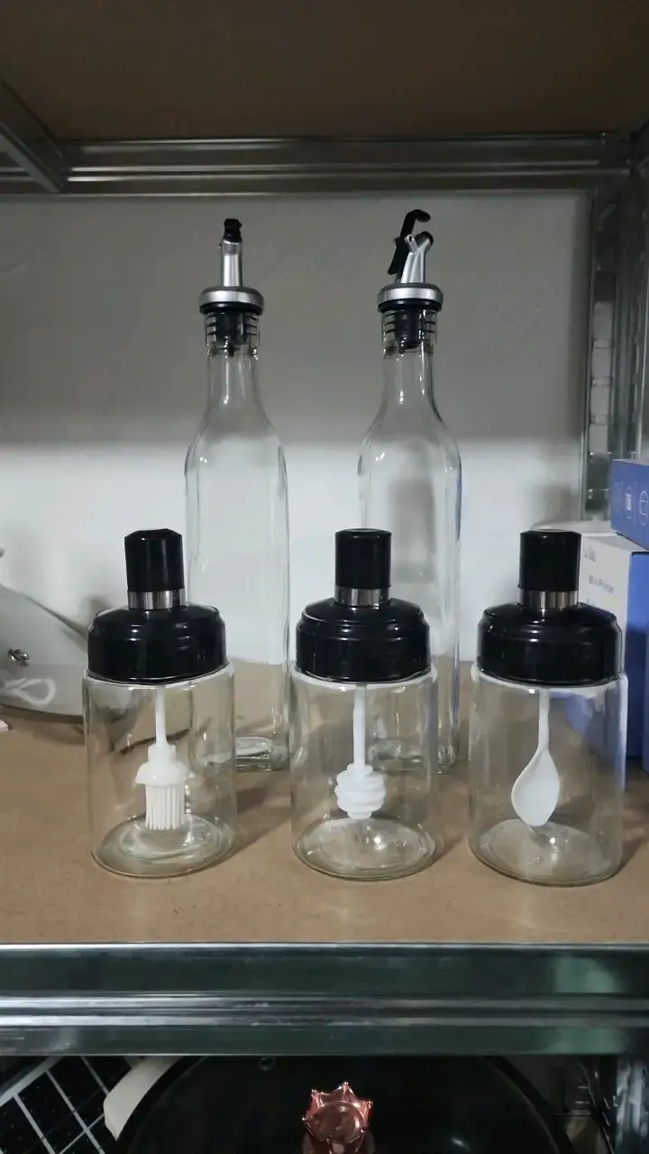 Set de dispensadores de aceite y vinagre - 2