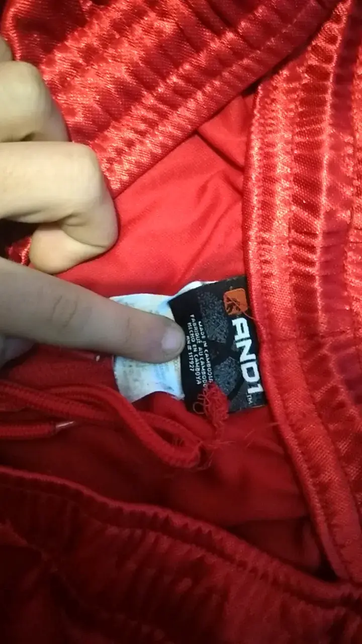 Shorts deportivos rojos para hombre - 3
