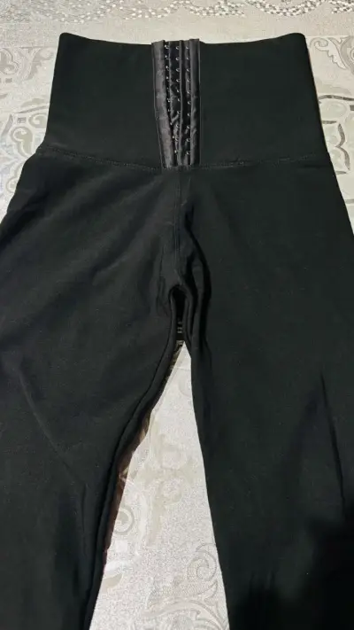 Leggin Corset reductor negro con cierre de ganchos - miniatura 3