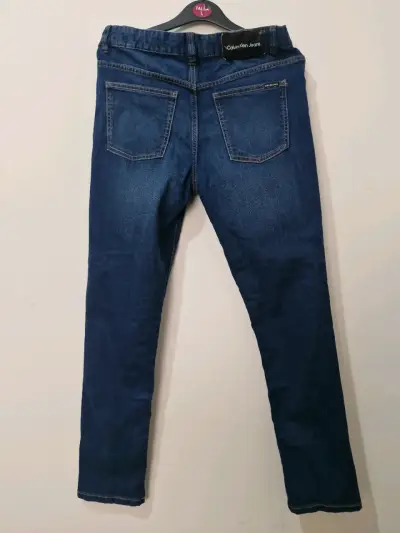 Jeans azul calvin klein talla s - miniatura 5