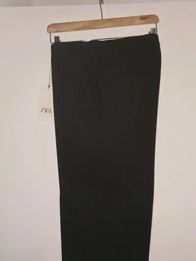 Pantalones negros de vestir talla 38 - miniatura 2