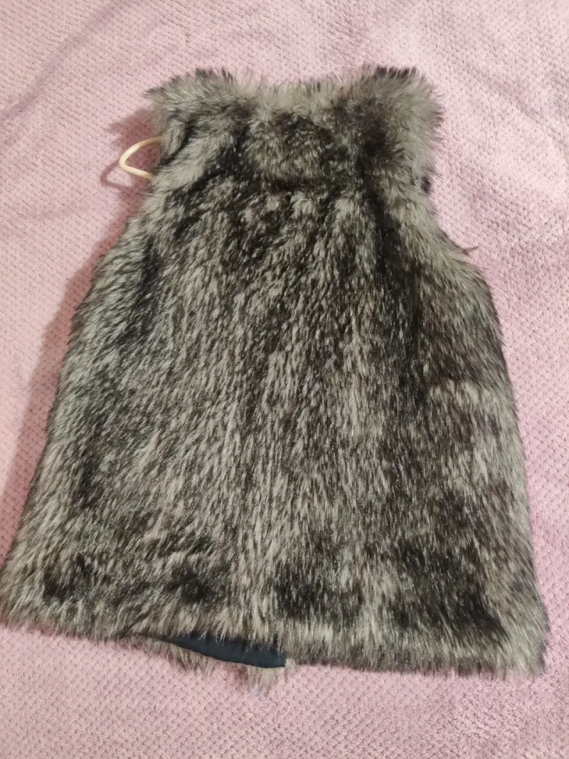 Chaleco de piel sintética Zara para niña - 3