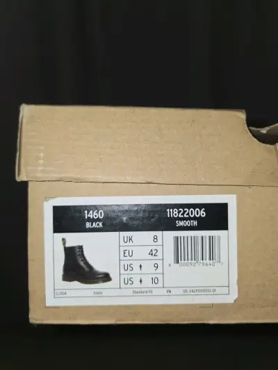 Botas negras Dr. Martens 1460 talla 42 - miniatura 1