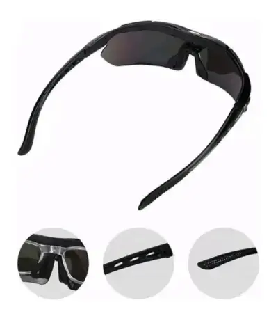 Gafas de sol deportivas con lentes intercambiables - miniatura 4