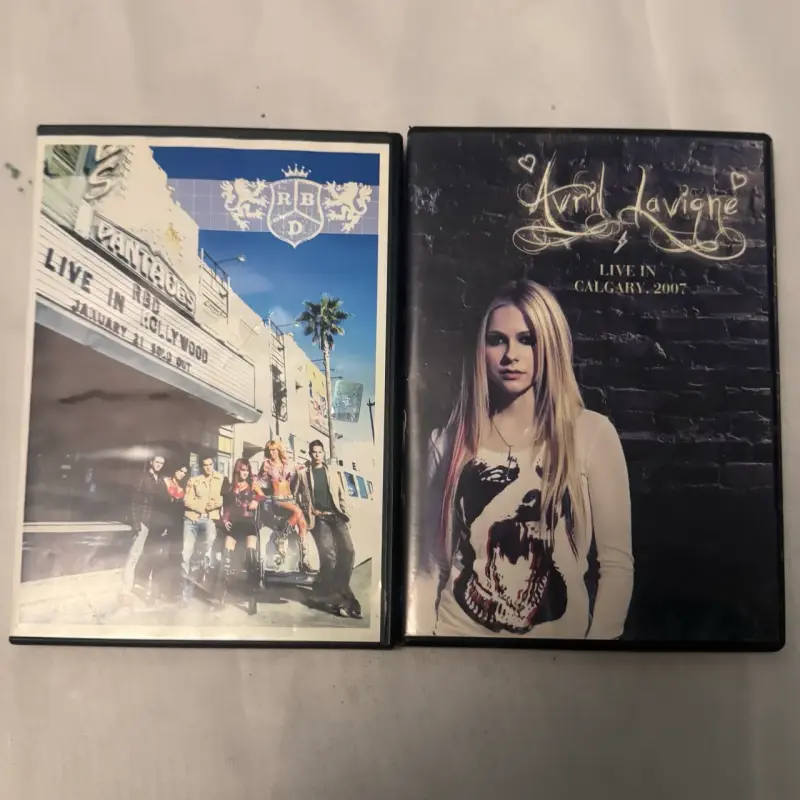 Colección de DVDs de conciertos musicales - 4