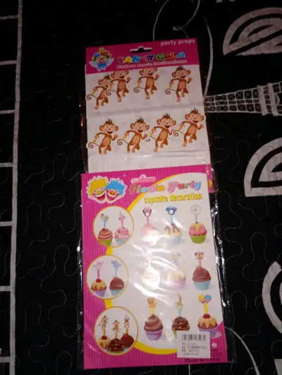 Decoración para cupcakes de fiesta - miniatura 3