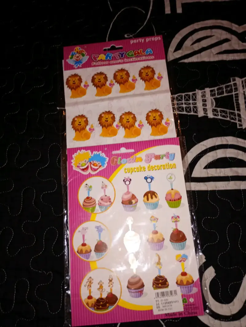Decoración para cupcakes de fiesta - 4