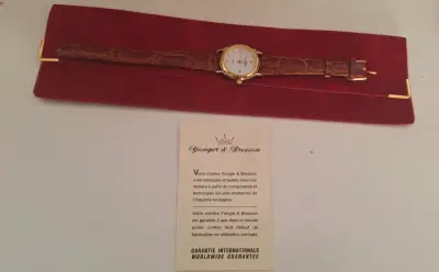 Reloj Yonger & Bresson clásico de cuero - miniatura 1