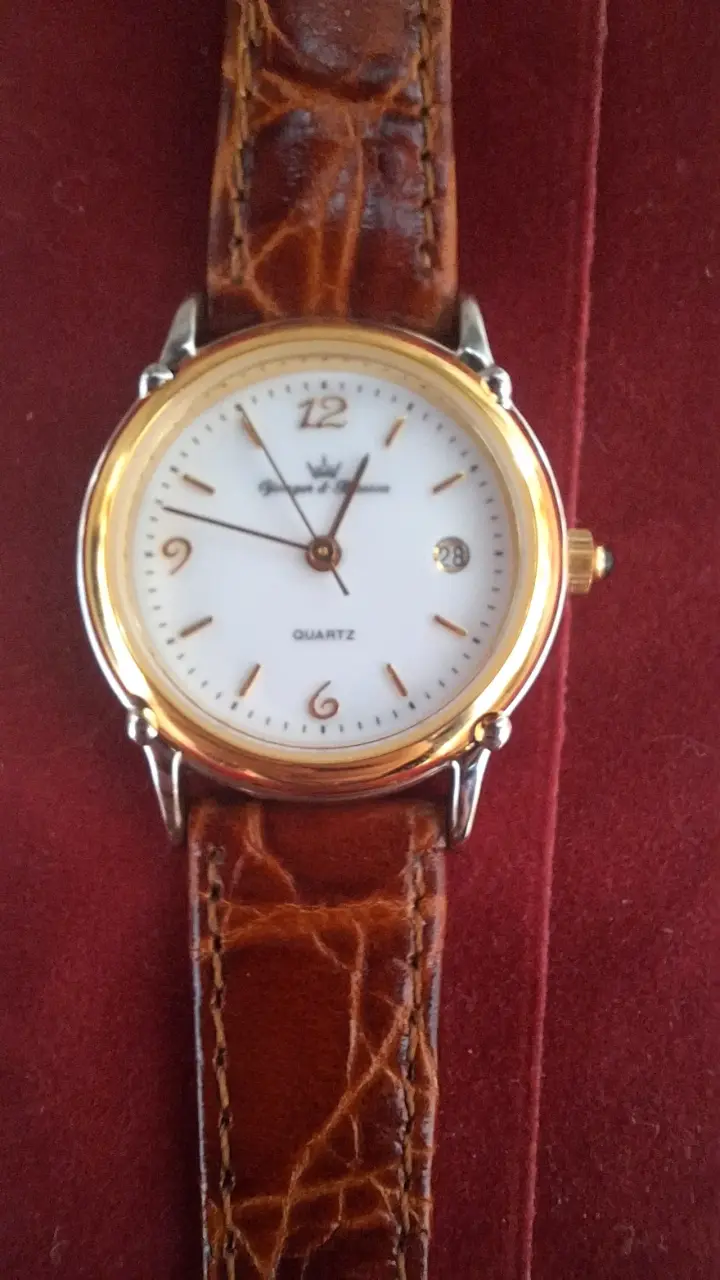 Reloj Yonger & Bresson clásico de cuero - 2