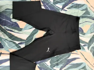 Calzas deportivas negros Puma para mujer - miniatura 1