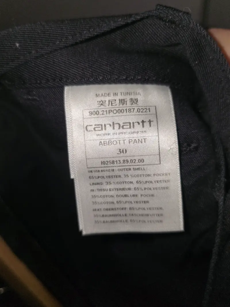 Pantalones Carhartt negros - 5