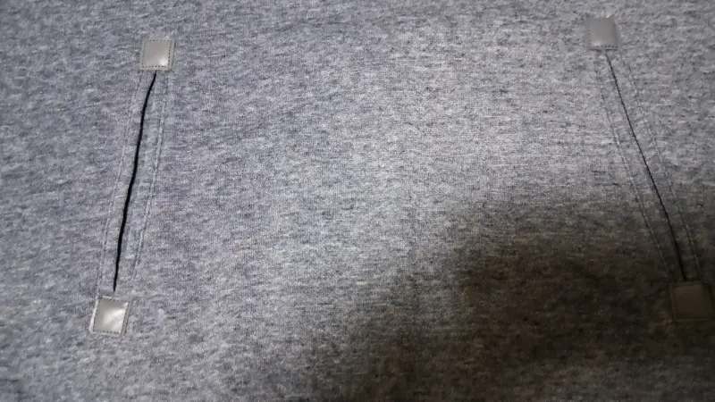 Polerón con capucha gris oscuro para hombre - 6