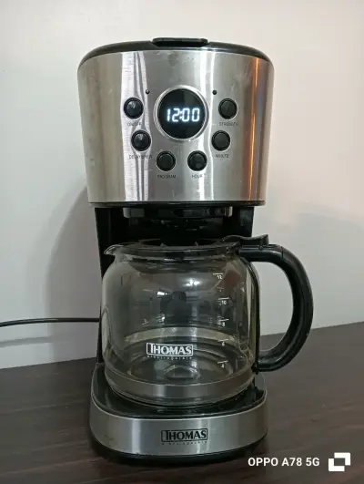 Cafetera Thomas de acero inoxidable - miniatura 1