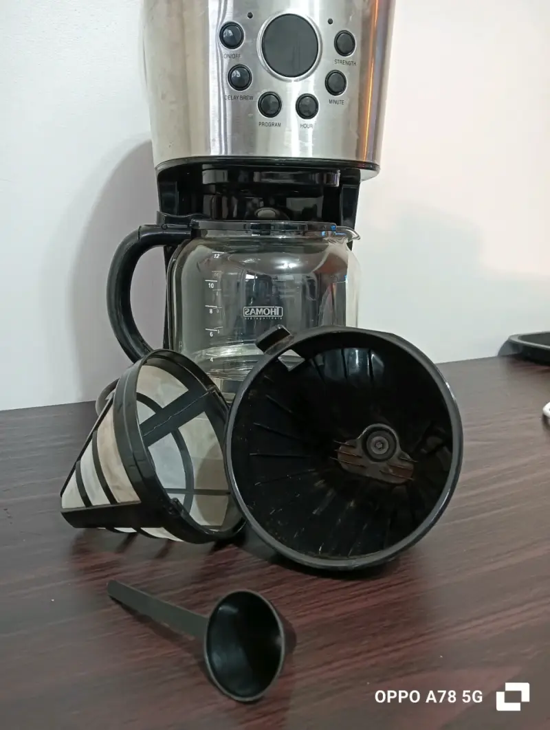 Cafetera Thomas de acero inoxidable - 3