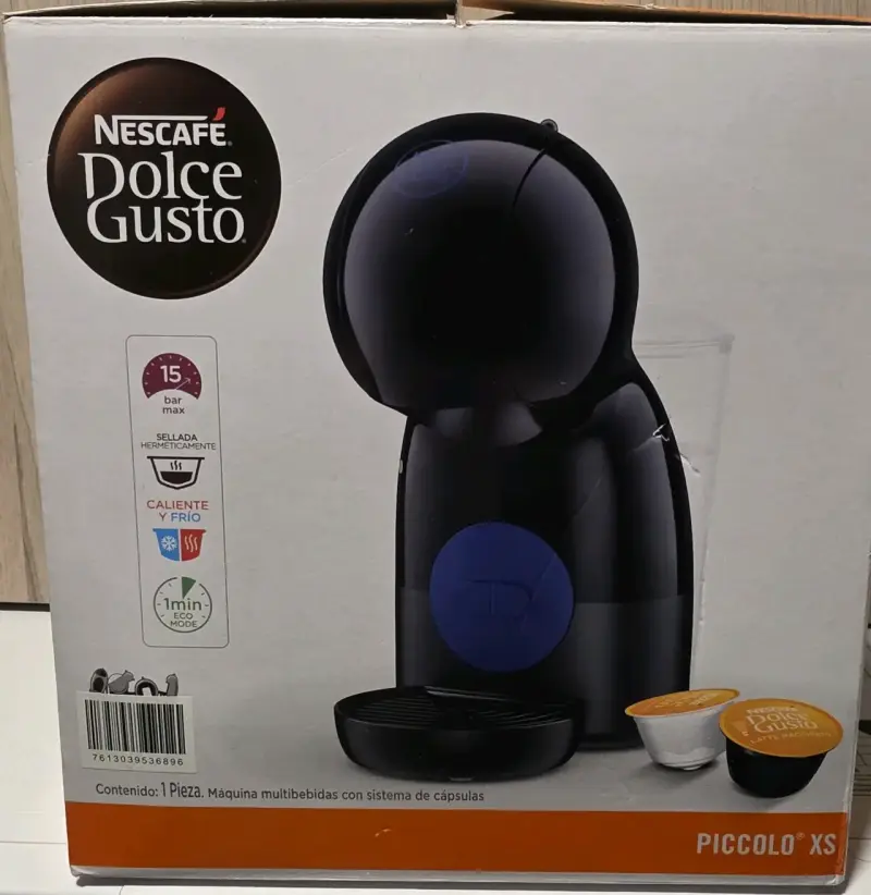Cafetera Nescafé Dolce Gusto Piccolo XS negra - 1