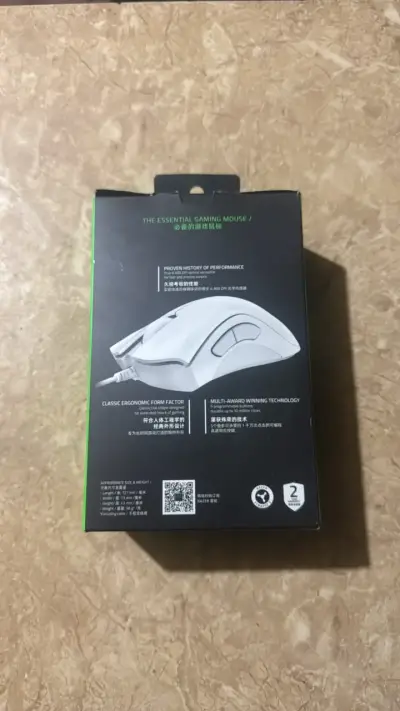 Mouse Razer DeathAdder Essential Blanco - miniatura 2