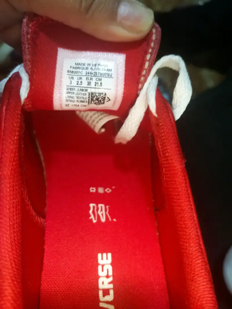 Zapatillas deportivas rojas Converse - 3