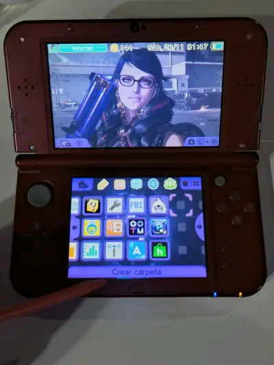 Consola portátil New 3DS XL con magia (liberada) - miniatura 1