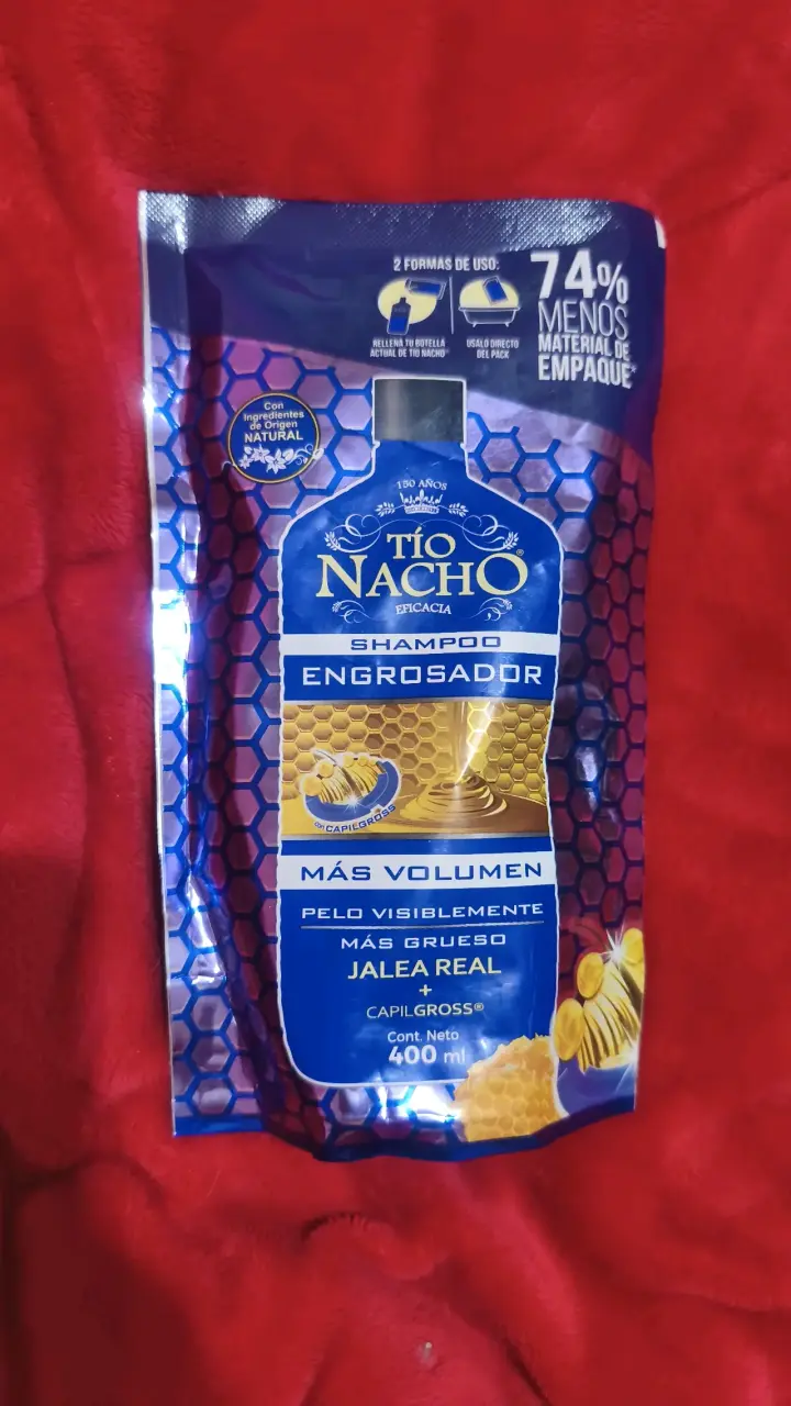 Shampoo engrosador Tío Nacho 400ml - 1