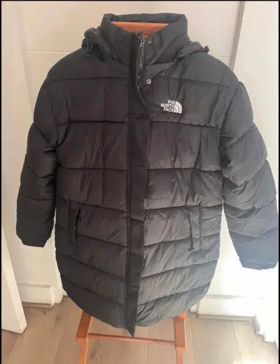 Parka negra The North Face acolchada mujer - miniatura 1