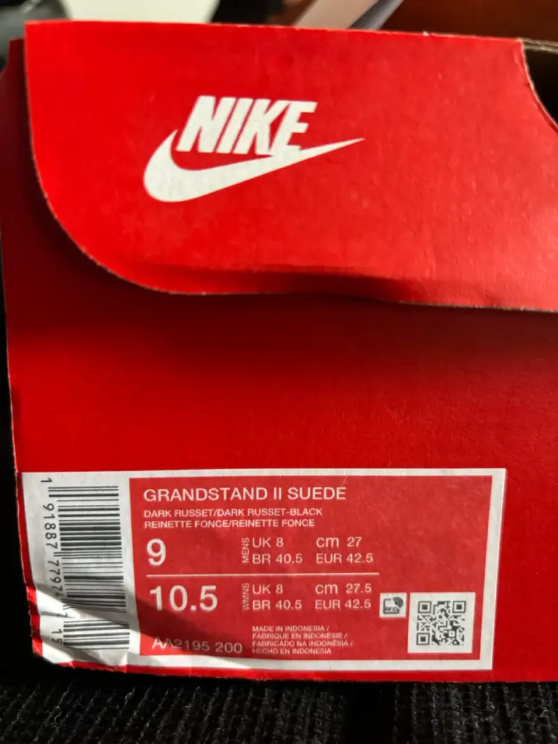 Zapatillas Nike Grandstand 2 Terracota 9Us - 4