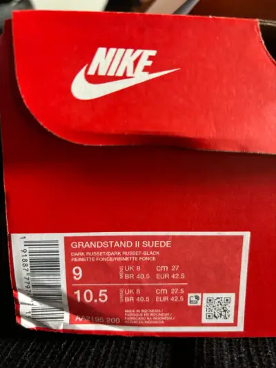 Zapatillas Nike Grandstand 2 Terracota 9Us - miniatura 4