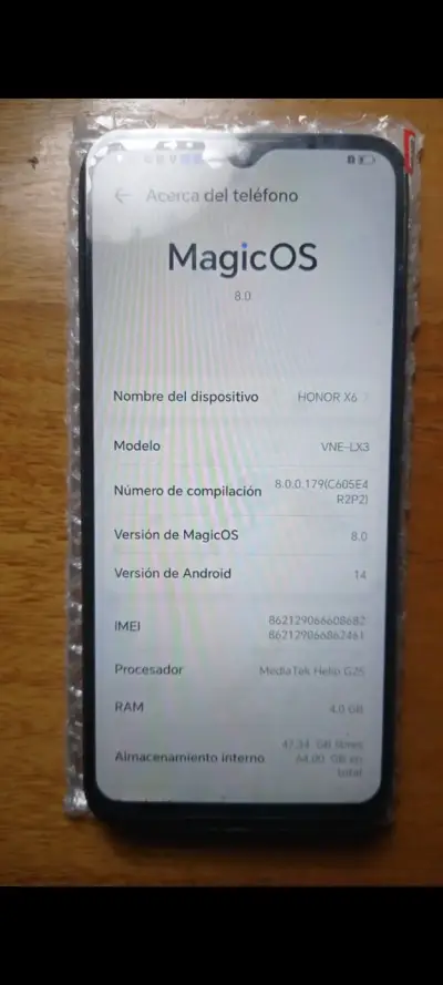 Smartphone Honor X6 con MagicOS 8.0 - miniatura 1