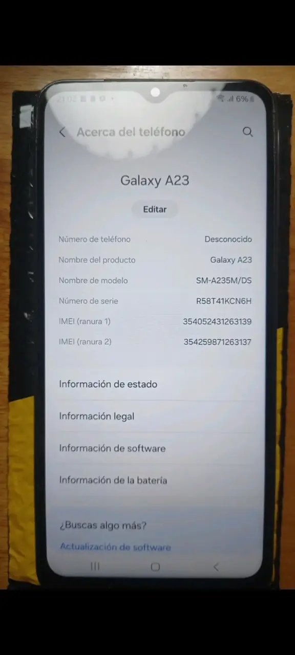 Samsung Galaxy A23 en buen estado - 1
