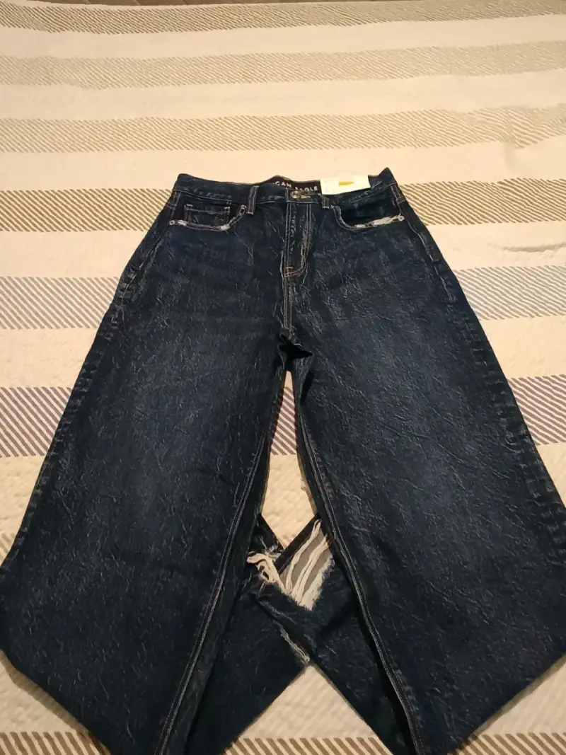 Jeans oscuros talla 38 para mujer - 2