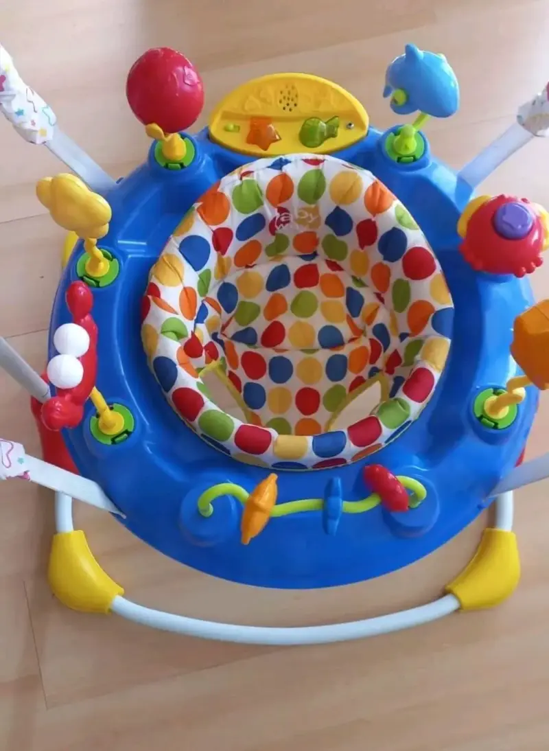 Centro de actividades para bebé multicolor - 1
