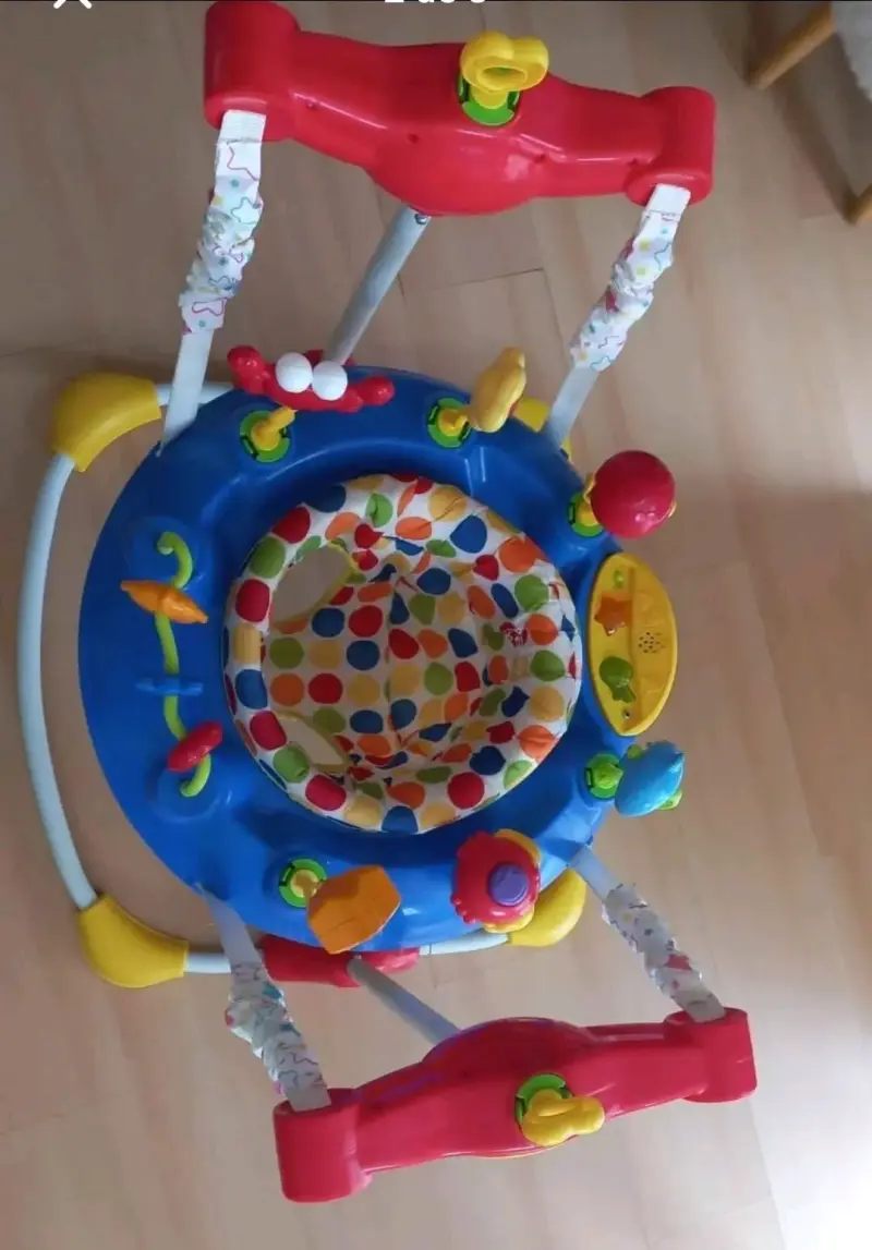 Centro de actividades para bebé multicolor - 2