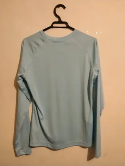 Polera manga larga Columbia azul claro - miniatura 2