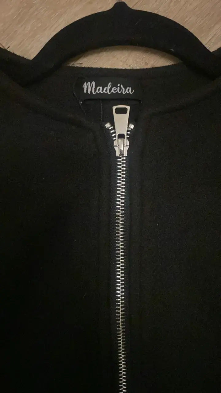 Chaqueta bomber negra - 3