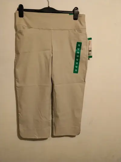 Pantalones S.C. & Co. control abdomen beige - miniatura 4