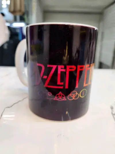 Taza Led Zeppelin negra - miniatura 1