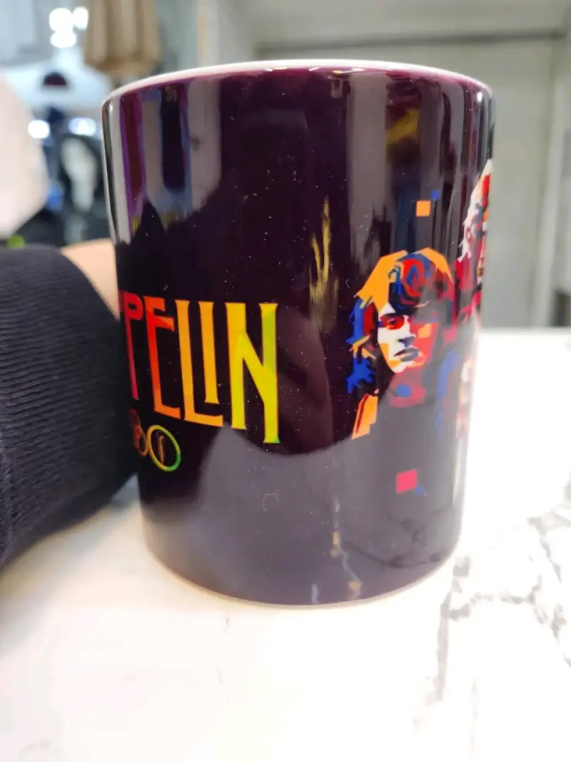 Taza Led Zeppelin negra - 2