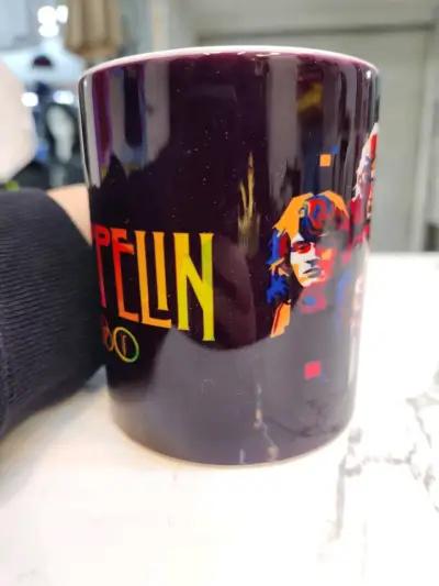Taza Led Zeppelin negra - miniatura 2