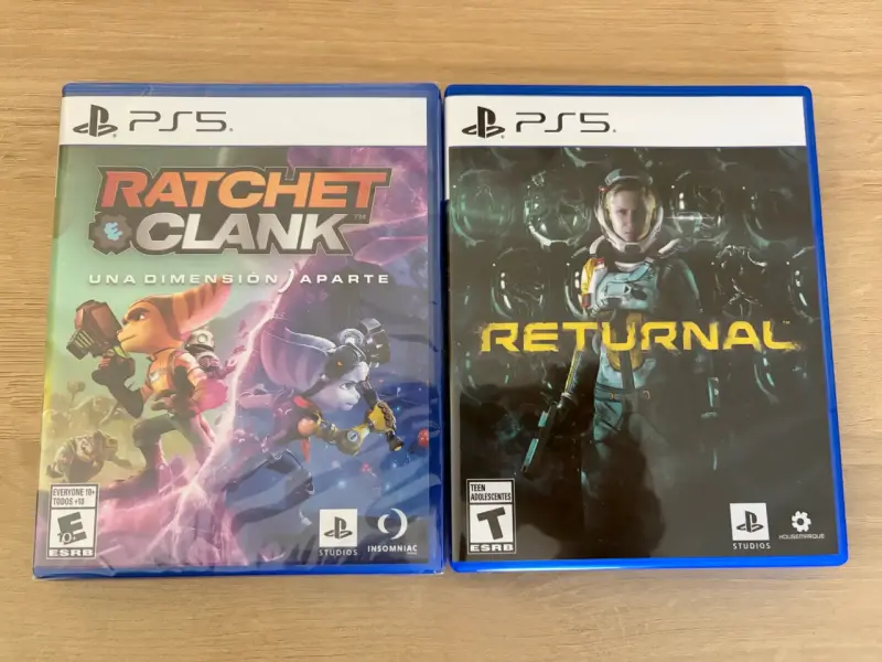 Juegos PS5 Ratchet & Clank y Returnal